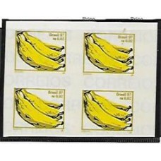0750-Cr$0,02 Bananas, quadra   sem o percê de destaque