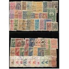 Minas Gerais-Lote com 130 selos diferentes.Acompanha copia do catalogo