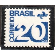 542g-20 Centavos tipo Cifra, impresso na goma